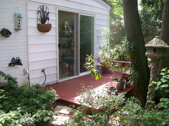 New sliders and deck before the potting sink https://lolajack.jp.net/my-winter-sanctuary-scenes-from-a-garden-room/
