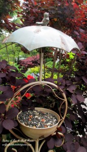 Birdfeeders https://lolajack.jp.net/its-all-about-the-birds-birdfeeders-birdbaths-and-birdhouses-in-our-garden/
