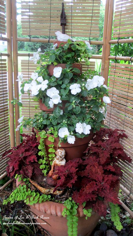 Tiered Planter https://lolajack.jp.net/container-gardens-our-fairfield-home-garden/